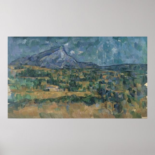 Paul Cezanne | Mont Sainte-Victoire Poster (Front)