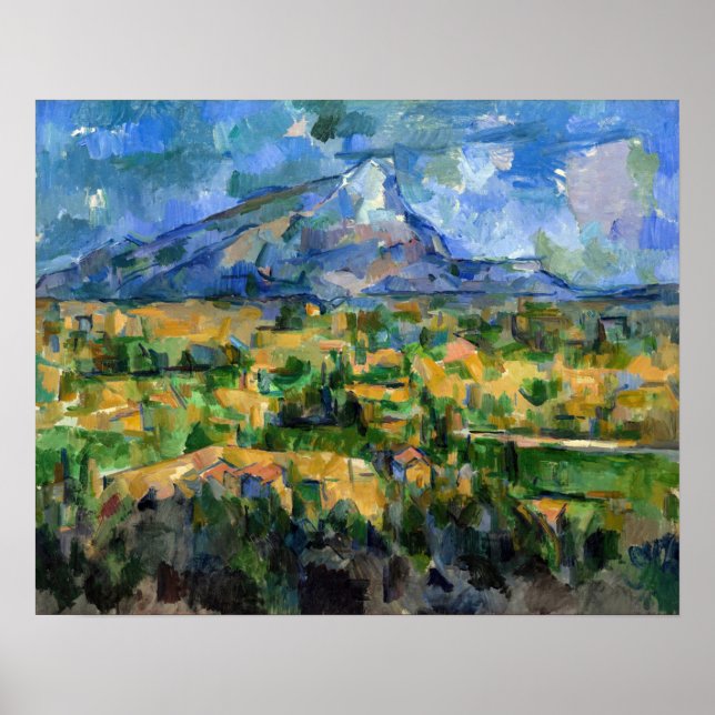 Paul Cezanne - Mont Sainte-Victoire Poster (Front)