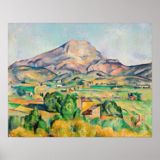 Paul Cezanne - Mont Sainte-Victoire Poster (Front)