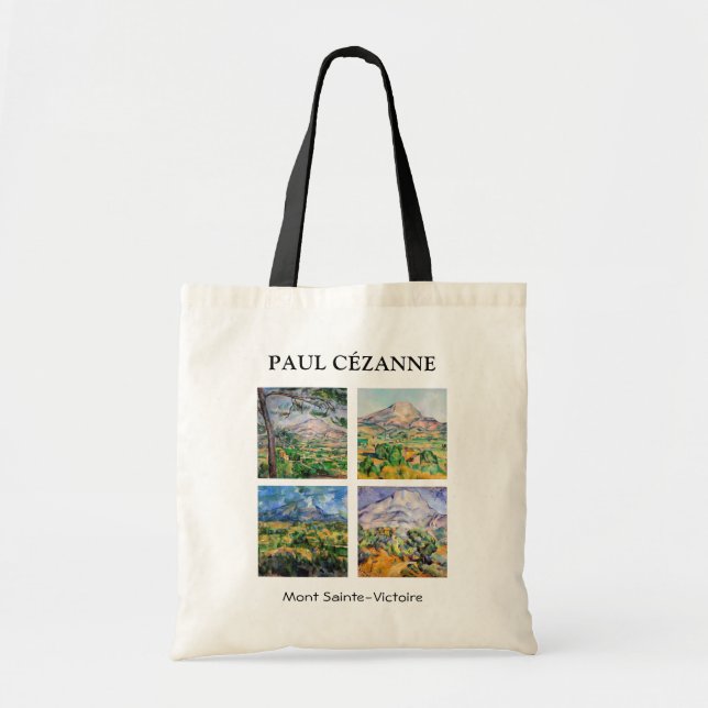 Paul Cezanne  - Mont Sainte-Victoire Selection Tote Bag (Front)