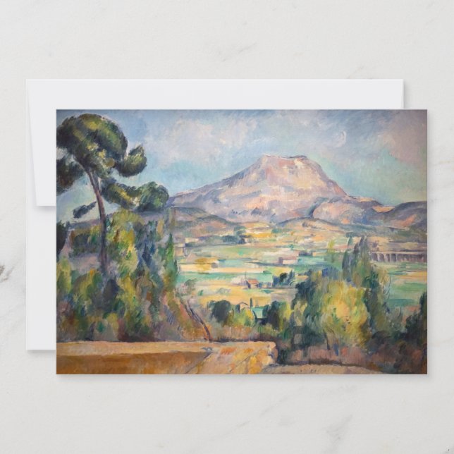 Paul Cezanne - Mont Sainte-Victoire Thank You Card (Front)