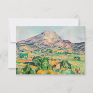 Paul Cezanne - Mont Sainte-Victoire Thank You Card