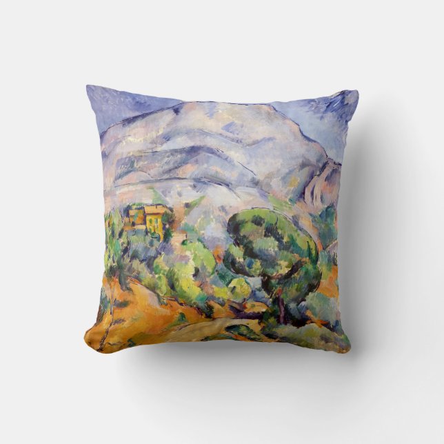 Paul Cezanne - Mont Sainte-Victoire, Tholonet Road Cushion (Front)
