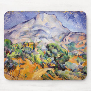 Paul Cezanne - Mont Sainte-Victoire, Tholonet Road Mouse Mat