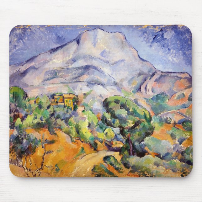 Paul Cezanne - Mont Sainte-Victoire, Tholonet Road Mouse Mat (Front)