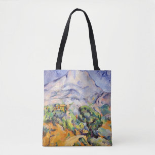 Paul Cezanne - Mont Sainte-Victoire, Tholonet Road Tote Bag