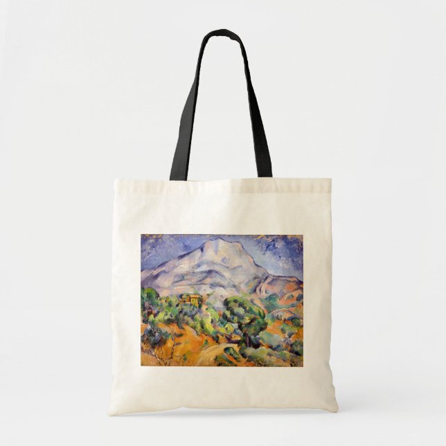 Paul Cezanne - Mont Sainte-Victoire, Tholonet Road Tote Bag (Front)