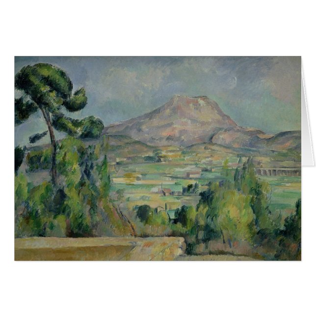 Paul Cezanne | Montagne Sainte-Victoire, c.1887-90 (Front Horizontal)