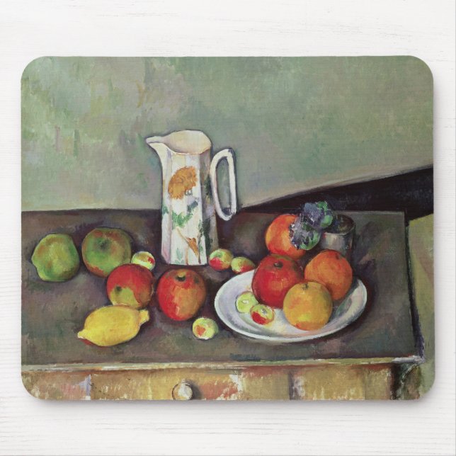Paul Cezanne | Paul Cezanne | Still life with milk Mouse Mat (Front)