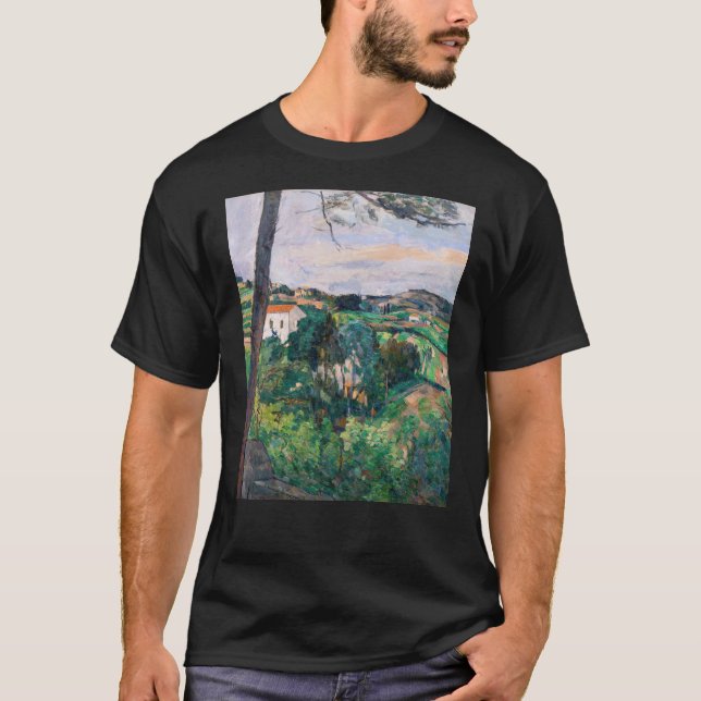 Paul Cezanne - Pine tree at Estaque T-Shirt (Front)