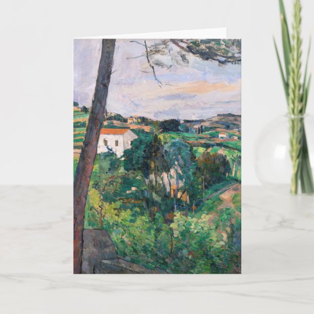 Paul Cezanne - Pine tree at L'Estaque Card (Front)
