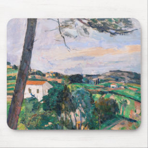 Paul Cezanne - Pine tree at L'Estaque Mouse Mat