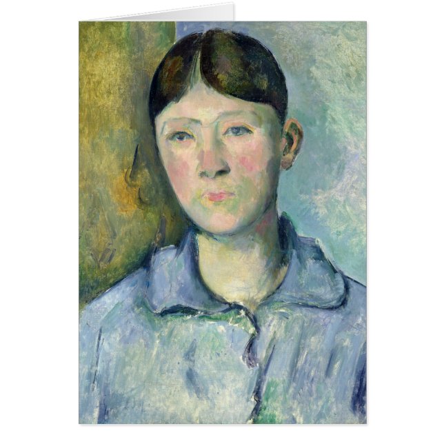 Paul Cezanne | Portrait of Madame Cezanne, 1885-90 (Front)