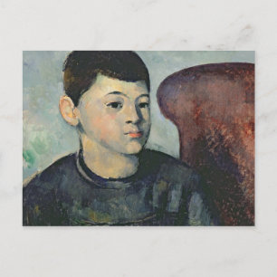 Paul Cezanne   Portrait of the artist's son, 1881- Postcard