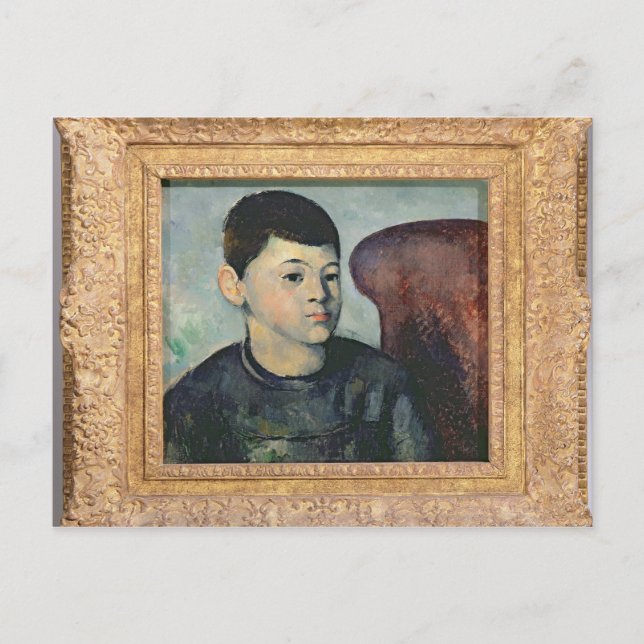 Paul Cezanne | Portrait of the artist's son, 1881- Postcard (Front)
