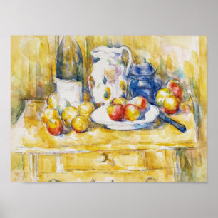Paul Cézanne 's Apples on a Sideboard (1900–1906) Poster