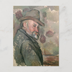 Paul Cezanne Self Portrait, 1890-94 Postcard