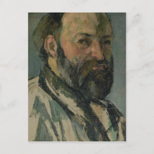 Paul Cezanne Self Portrait, c.1877-80 Postcard
