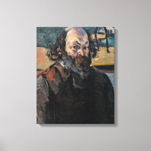 Paul Cezanne - Self-portrait Canvas Print