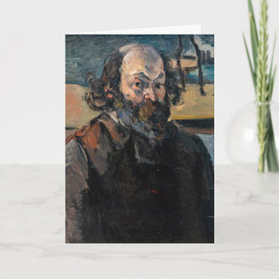 Paul Cezanne - Self-portrait Card