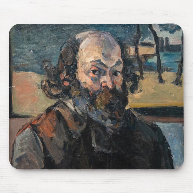 Paul Cezanne - Self-portrait Mouse Mat (Front)