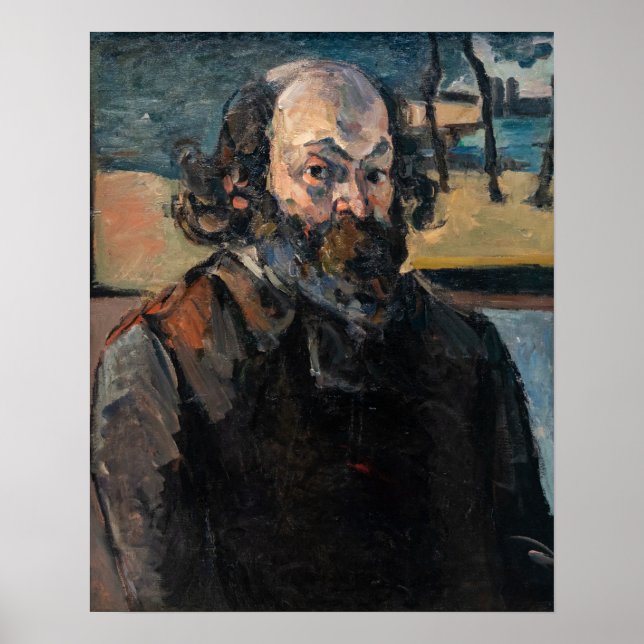 Paul Cezanne - Self-portrait Poster (Front)