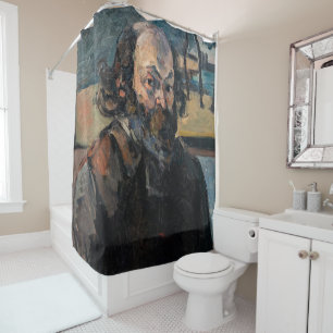 Paul Cezanne - Self-portrait Shower Curtain