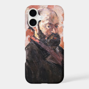 Paul Cezanne - Self-portrait with pink background
