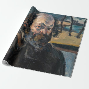 Paul Cezanne - Self-portrait Wrapping Paper
