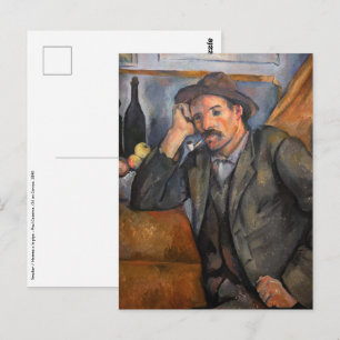 Paul Cezanne - Smoker Postcard