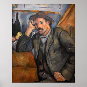 Paul Cezanne - Smoker Poster