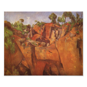 Paul Cezanne Steinbruch Bibemus Photo Print