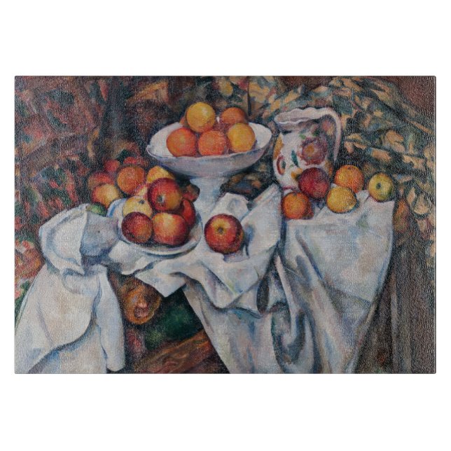 Paul Cezanne - Still Life, Apples and Oranges Cutting Board (Front)