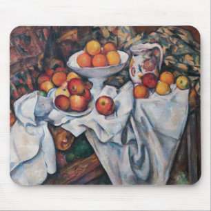 Paul Cezanne - Still Life, Apples and Oranges Mouse Mat