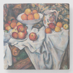 Paul Cezanne - Still Life, Apples and Oranges Stone Coaster