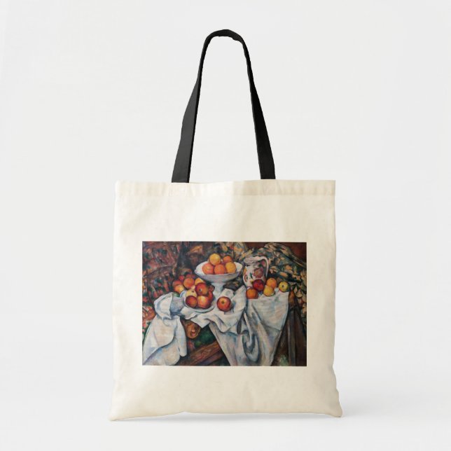 Paul Cezanne - Still Life, Apples and Oranges Tote Bag (Front)