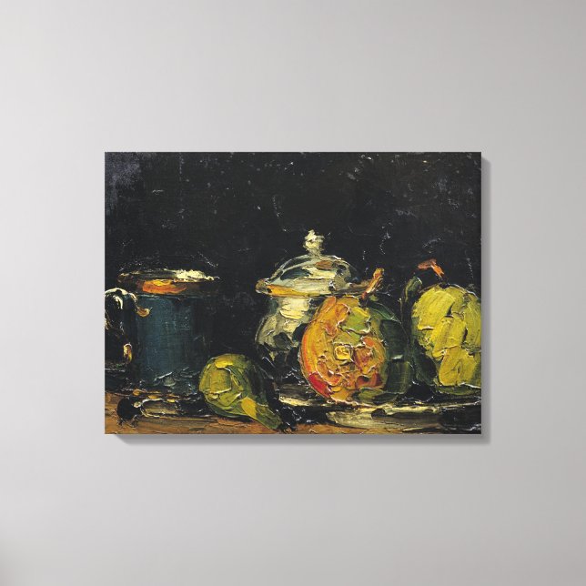 Paul Cezanne | Still Life, c.1865 Canvas Print (Front)
