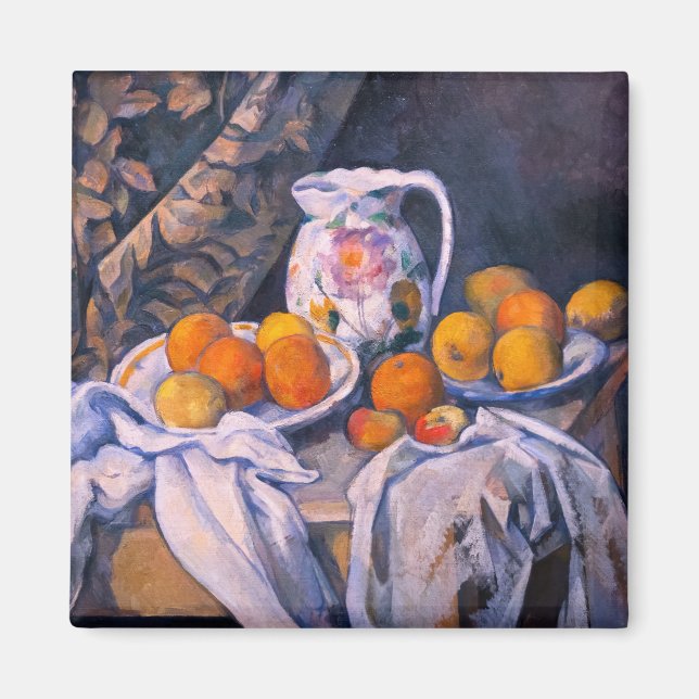 Paul Cezanne - Still Life with a Curtain Magnet (Front)