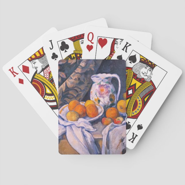 Paul Cezanne - Still Life with a Curtain Playing Cards (Back)