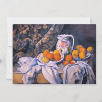 Paul Cezanne - Still Life with a Curtain