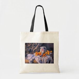 Paul Cezanne - Still Life with a Curtain Tote Bag