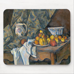 Paul Cezanne Still Life with Apples and Peaches, Mouse Mat