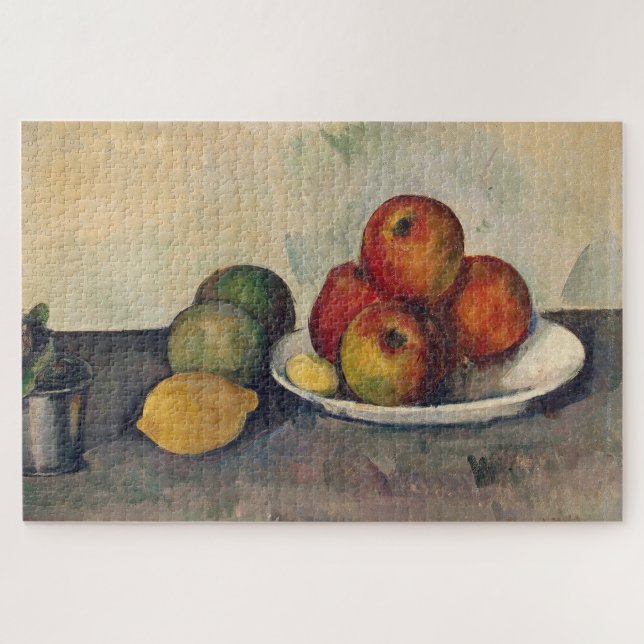 Paul Cézanne: Still Life with Apples Jigsaw Puzzle (Horizontal)