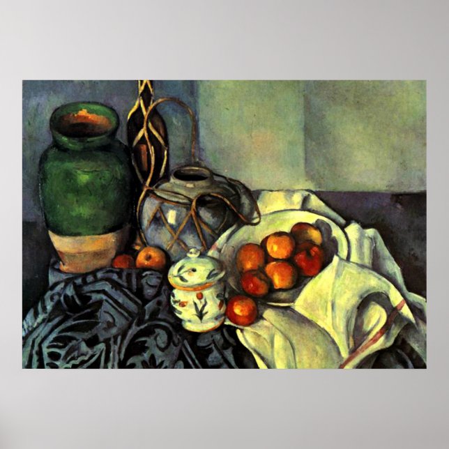 Paul Cezanne - Still Life with Apples Poster (Front)