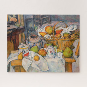Paul Cezanne - Still Life with Basket Jigsaw Puzzle