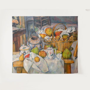 Paul Cezanne - Still Life with Basket Tapestry