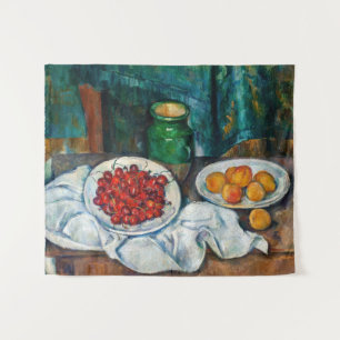 Paul Cezanne - Still Life with Cherries & Peaches Tapestry