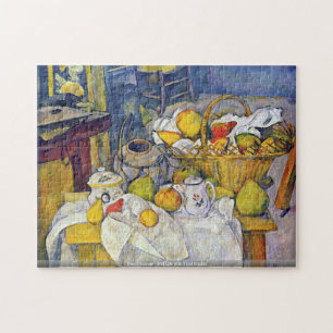 Paul Cezanne - Still Life with Fruit Basket Jigsaw Puzzle