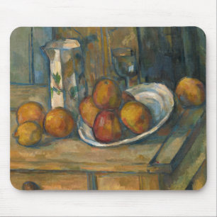 Paul Cezanne - Still Life with Milk Jug and Fruit Mouse Mat
