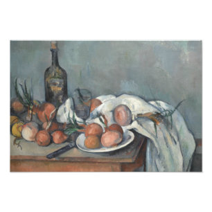 Paul Cezanne - Still Life with Onions Photo Print